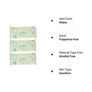 Pampers Sensitive Wipes, 18 Count (Pack of 3)