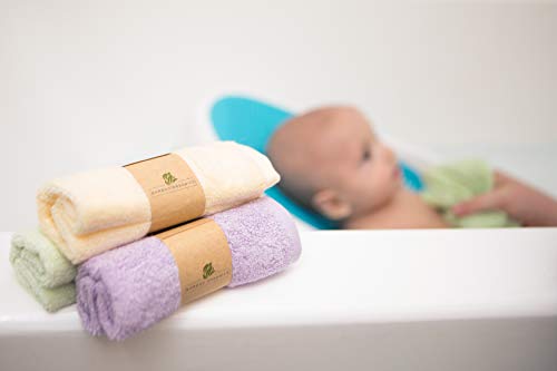 Bamboo Organics Best 100% Viscone from Bamboo Baby Washcloths Soft Baby Wipes