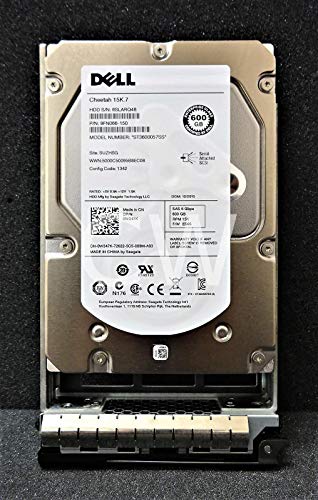 Dell 600gb 15k 3.534; SAS6 Hard Drive - SAS - 15000 rpm - 16 MB Buffer - 1 Pack - W347K