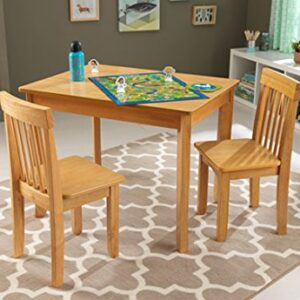 KidKraft Avalon Table II & Chairs Set, Natural, 30 x 24 x 10