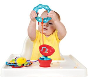 grapple, suction cup toys holder for high chair , stroller and teething toys for babies 6-12 months. one of your baby must haves!
