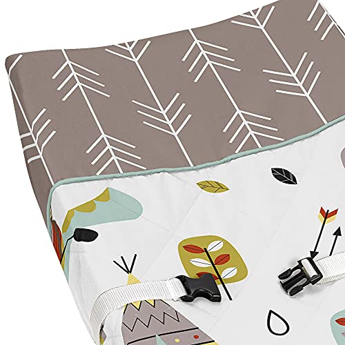 Nature Fox Bear Animals Boys or Girls Baby Changing Pad Cover for Outdoor Adventure Collection