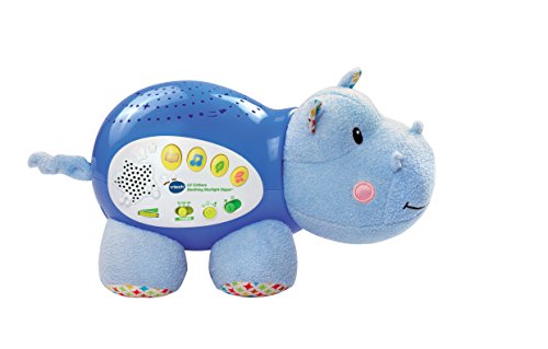 VTech Baby Lil' Critters Soothing Starlight Hippo, Blue