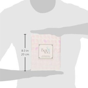 Kushies Baby Ben & Noa Change Pad with Terry Insert Percale Sheet, Pink Petals