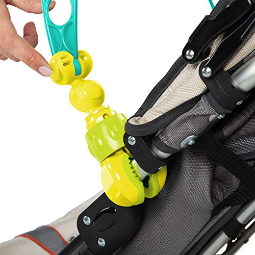 Bright Starts OBall Flex 'n Go Activity Arch Stroller or Carrier Take-Along Toy, Ages Newborn +