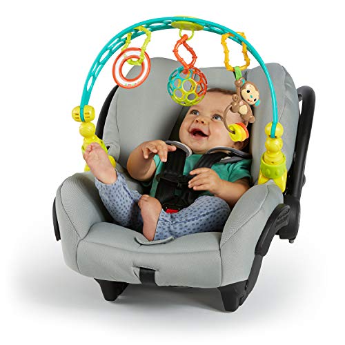 Bright Starts OBall Flex 'n Go Activity Arch Stroller or Carrier Take-Along Toy, Ages Newborn +