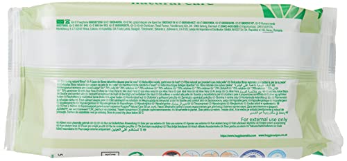 Baby Wipes Natural Care with Aloe Vera Huggies Wipes 56 Pc Kids