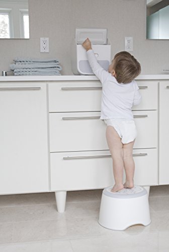 Ubbi Step Stool Safe, Gray - Discontinued