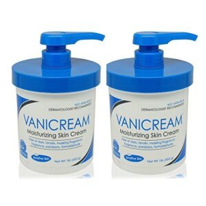 vanicream skin cream with pump dispenser 16 oz (pack of 2)