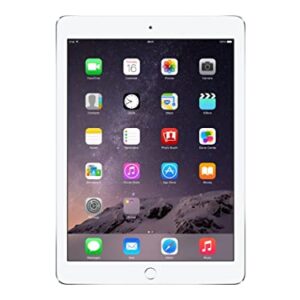 Apple iPad Air 2 MH2N2LL/A (64GB , Wi-Fi + 4G, Silver) NEWEST VERSION (Renewed)