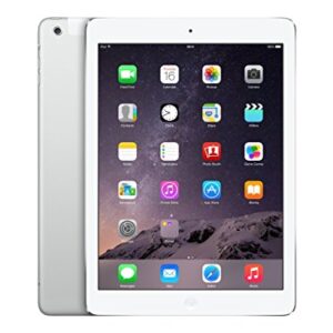 Apple iPad Air 2 MH2N2LL/A (64GB , Wi-Fi + 4G, Silver) NEWEST VERSION (Renewed)