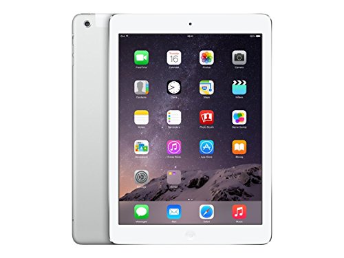 Apple iPad Air 2 MH2N2LL/A (64GB , Wi-Fi + 4G, Silver) NEWEST VERSION (Renewed)