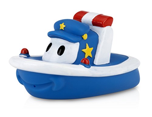 Nuby 2-Pack Tub Tugs Floating Boat Bath Toys, Colors May Vary, (Pack of 2)