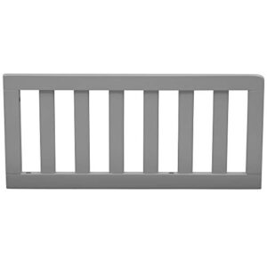 delta children toddler guardrail #0080 toddler guardrail, greenguard gold certified, grey