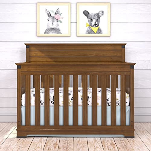 Child Craft Redmond 4-in-1 Convertible Crib, Coach Cherry