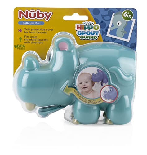 Nuby Hippo Water Spout Cover, Color May Vary