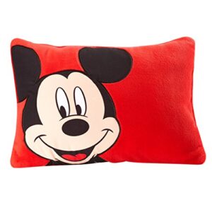 disney mickey decorative pillow, red