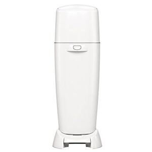 playtex diaper genie complete diaper pail with odor lock technology, white