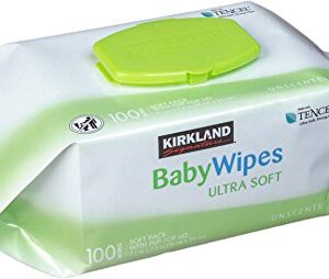 Kirkland Signature Baby Wipes 900Ct. Hypoallergenic, Chorine Free, Aloe & Vitamin-E