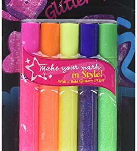Elmer's Swirl Glam Glitter Glue, 0.36 Oz. Each, Pack of 5 Color Tubes
