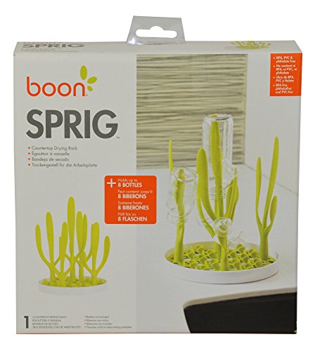 Boon Spring Countertop Drying Rack, Green (B11139)