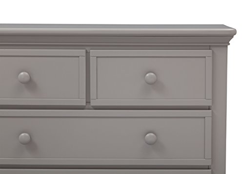 Serta 4 Drawer Dresser, Greenguard Gold Certified, Grey