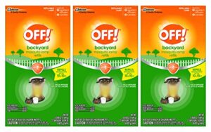 off! mosquito lamp refills (pack - 3)