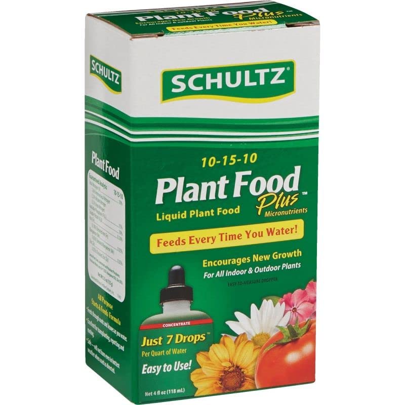 Schultz All Purpose Liquid Plant Food 10-15-10, 4 oz