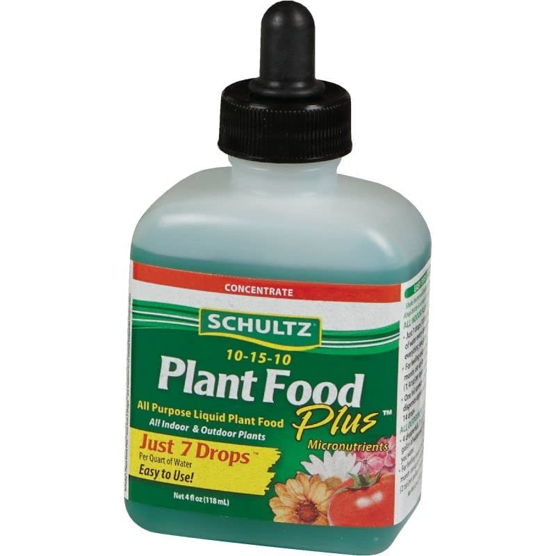 Schultz All Purpose Liquid Plant Food 10-15-10, 4 oz