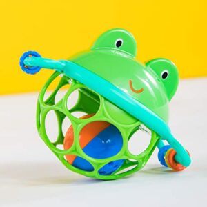 Bright Starts Oball Musical Toy, Jingle & Shake Pal, BPA-Free Easy-Grasp Baby Rattle Toy, Ages Newborn+