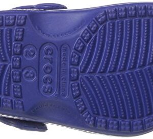 Crocs Unisex-Baby Classic Littles Clogs |Baby Shoes, Cerulean Blue, 2-3 Infant