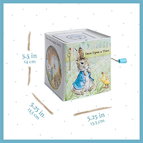 Beatrix Potter Peter Rabbit Jack-in-The-Box, Multi-colored, Standard