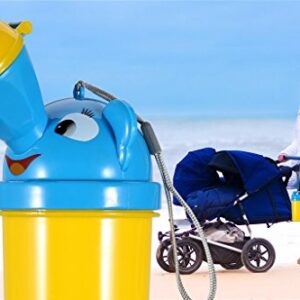 ONEDONE Portable Baby Child Potty Urinal Emergency Toilet for Camping Car Travel and Kid Potty Pee Training (boy) …