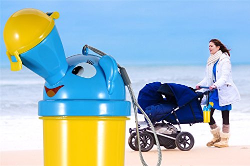 ONEDONE Portable Baby Child Potty Urinal Emergency Toilet for Camping Car Travel and Kid Potty Pee Training (boy) …