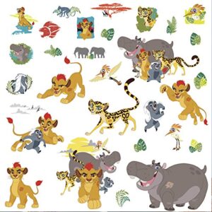 RoomMates RMK3174SCS The Lion King Lion Guard Peel and Stick Wall Decals