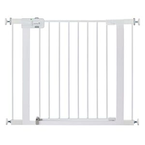 safety 1st easy install 28" high walk thru gate, fits between 29" and 38"