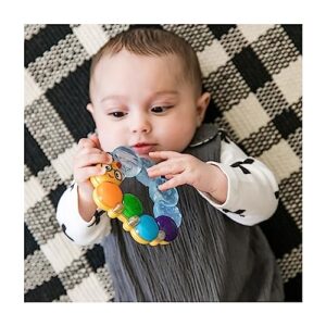 Baby Einstein Teether-pillar Rattle and Chill Teething Toy, Ages 3 months +