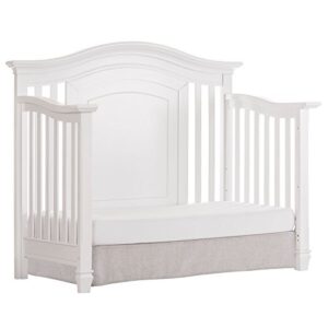 Evolur Fairbanks 5-in-1 Convertible Crib in Winter White