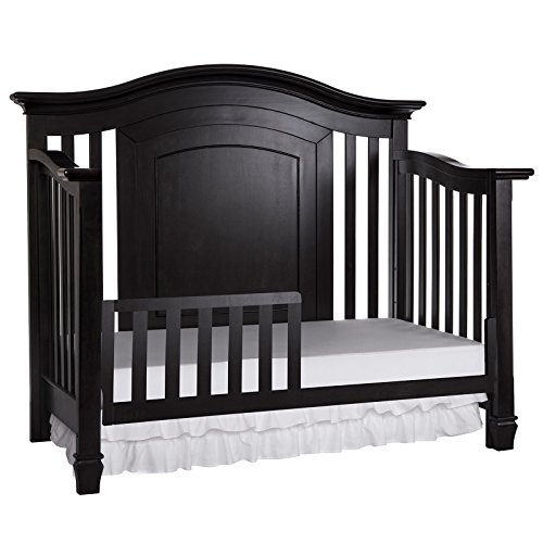 Evolur Fairbanks 5-in-1 Convertible Crib in Winter White