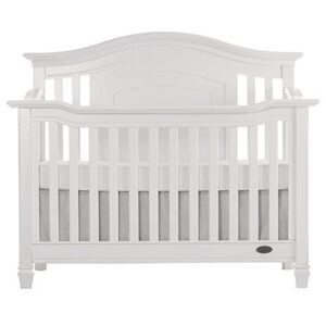 Evolur Fairbanks 5-in-1 Convertible Crib in Winter White