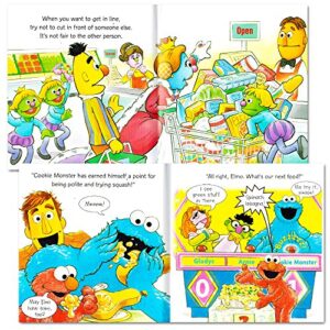 Sesame Street Elmo Manners Books for Kids Toddlers -- Set of 8