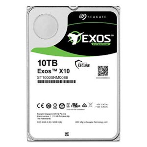 Seagate Enterprise Capacity 3.5 HDD 10TB (Helium) 7200RPM SATA 6Gb/s 256 MB Cache Internal Bare Drive (ST10000NM0016)