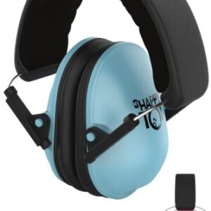 My Happy Tot Noise Cancelling Headphones for Kids, Adjustable Baby Ear Protection Earmuffs with Ergonomic Design, Blue