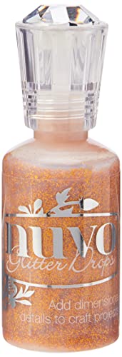 TONIC STUDIOS Nuvo Glitter Drops 1.1oz, Golden Sunset