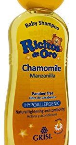 Ricitos de Oro Chamomile Baby Shampoo, Hypoallergenic Tear Free Baby Shampoo with Chamomille Extract; 8.4 Fl Oz