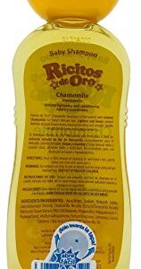 Ricitos de Oro Chamomile Baby Shampoo, Hypoallergenic Tear Free Baby Shampoo with Chamomille Extract; 8.4 Fl Oz