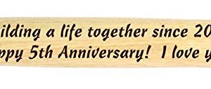 Personalized Laser Engraved Wood Handle Hammer, Valentines Gifts, Gifts for Men, 5th Anniversary Gifts for Him, Anniversary Gifts for Men