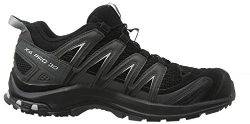 Salomon Men's XA PRO 3D Trail Running Shoes, Black/Magnet/Quiet Shade, 10