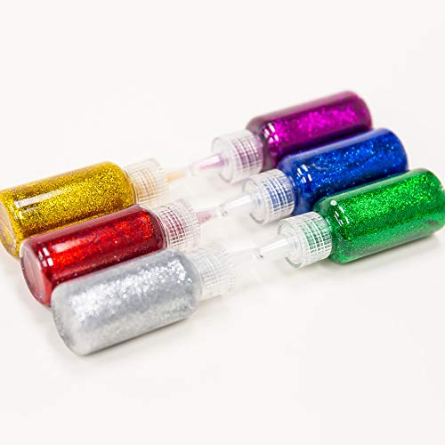 BAZIC Glitter Glue Tube Classic Color, Non-Toxic Washable Glitter Glue for Slime Paints DIY Art Crafts Party, Gift for Kids (120ml/Pack), 1-Pack