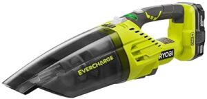 ryobi p714k 18v one+ evercharge cordless hand vacuum kit